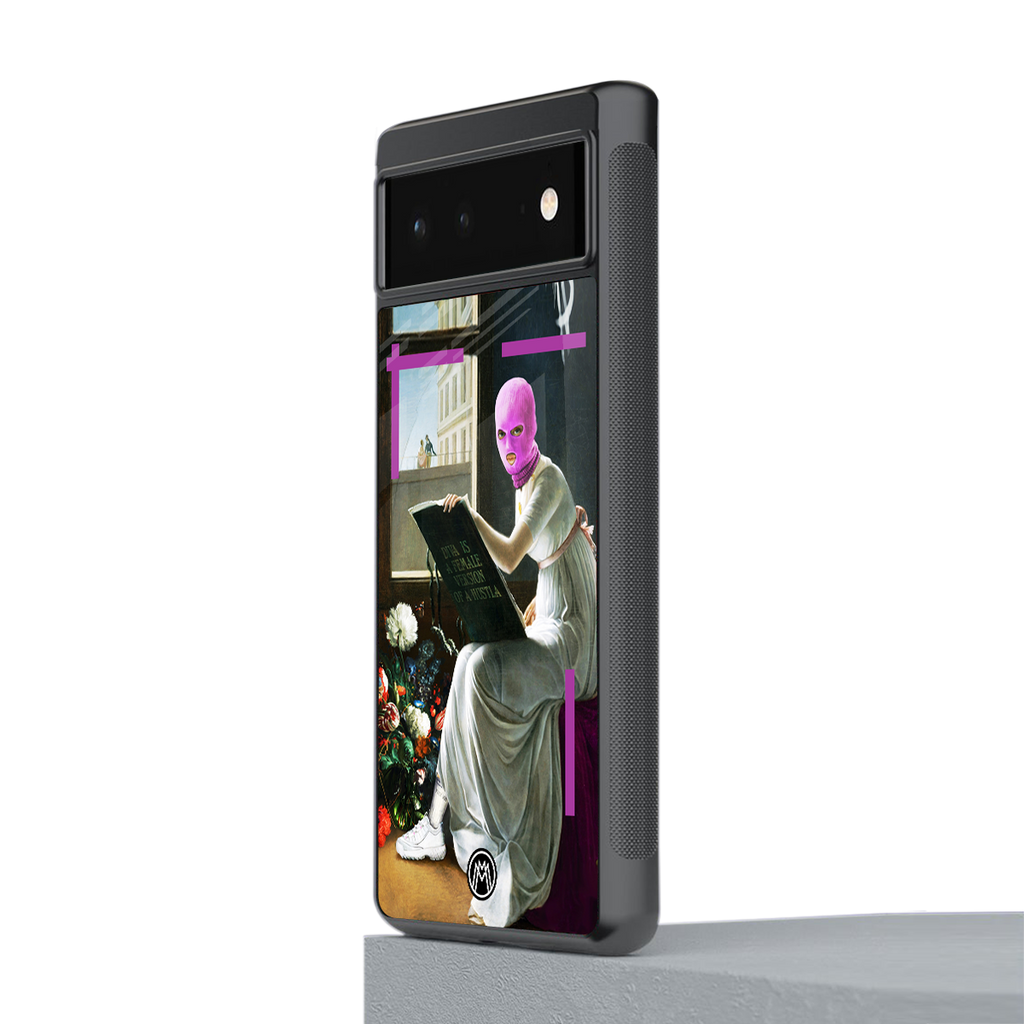 dope diva back phone cover | glass case for google pixel 6