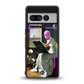 dope diva back phone cover | glass case for google pixel 7 pro