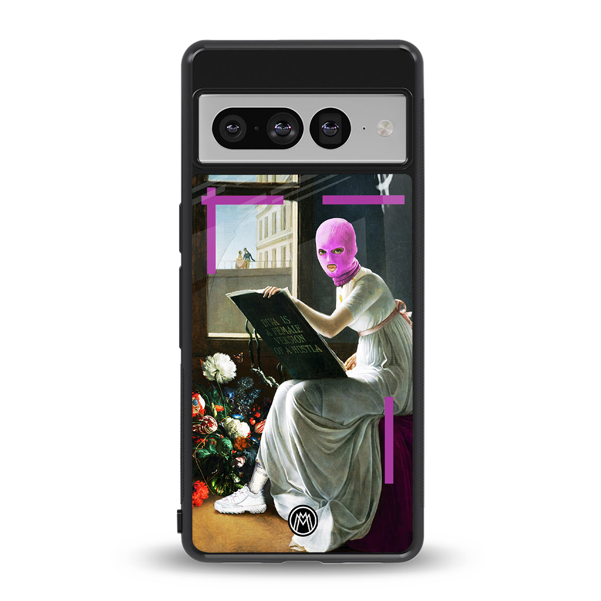 dope diva back phone cover | glass case for google pixel 7 pro