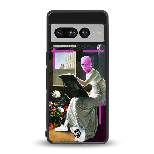 dope diva back phone cover | glass case for google pixel 7 pro