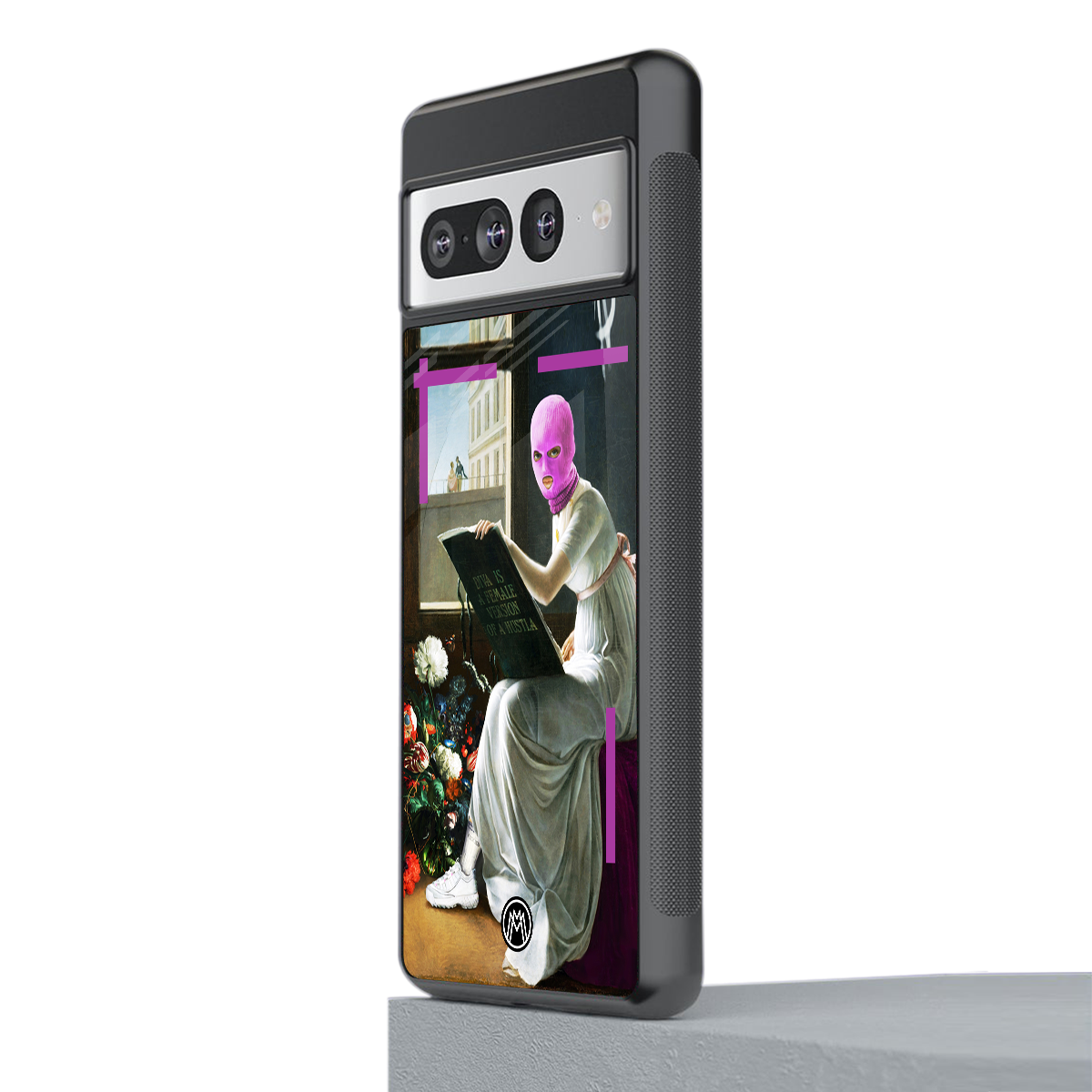 dope diva back phone cover | glass case for google pixel 7 pro
