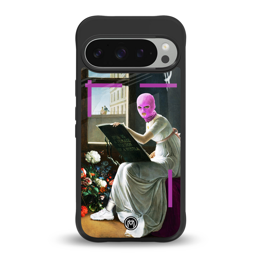 dope diva back phone cover | glass case for google pixel 9 pro