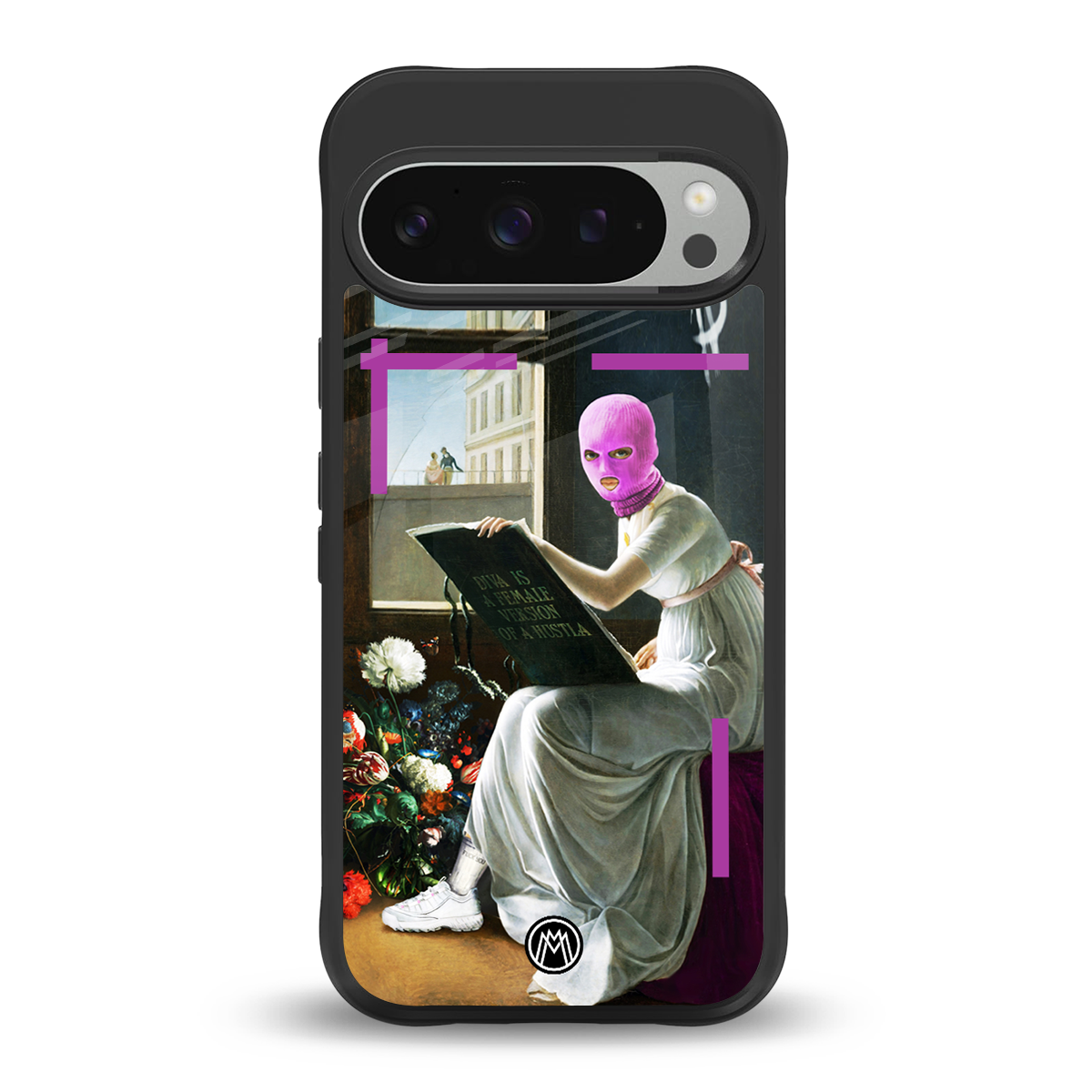 dope diva back phone cover | glass case for google pixel 9 pro xl