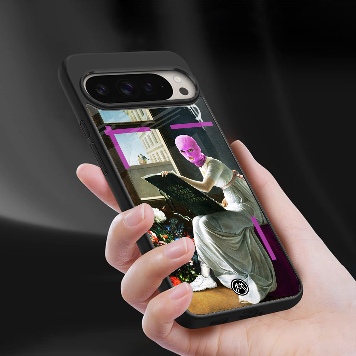 dope diva back phone cover | glass case for google pixel 9 pro xl