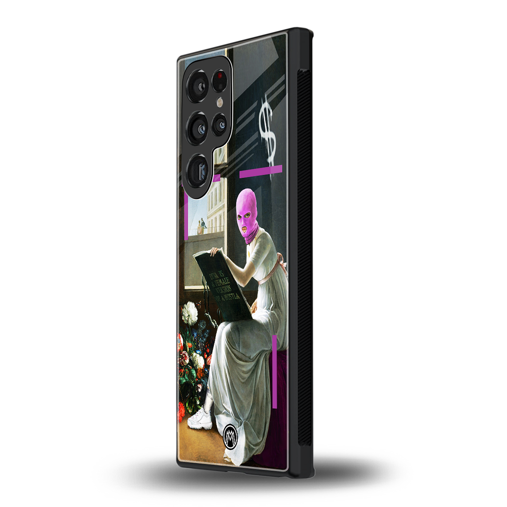 dope diva back phone cover | glass case for samsung galaxy s24 ultra