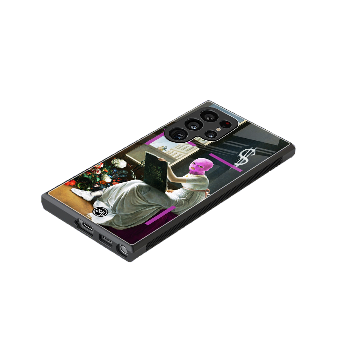 dope diva back phone cover | glass case for samsung galaxy s23 ultra