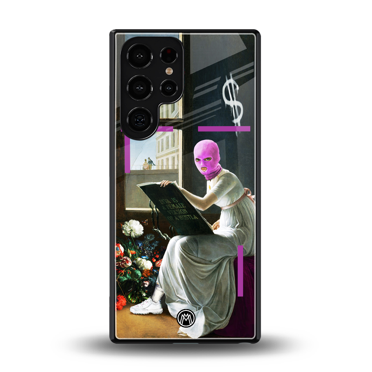 dope diva back phone cover | glass case for samsung galaxy s25 ultra