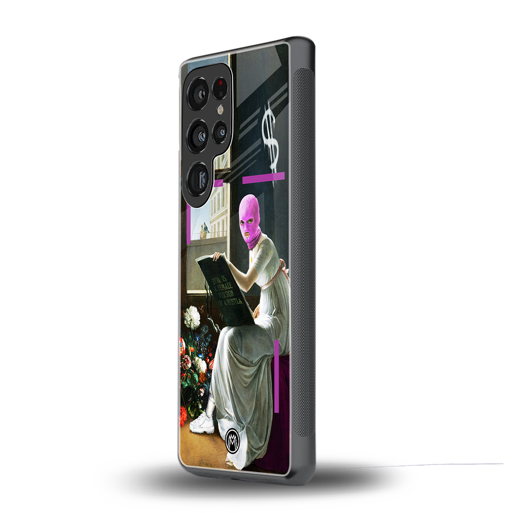 dope diva back phone cover | glass case for samsung galaxy s25 ultra