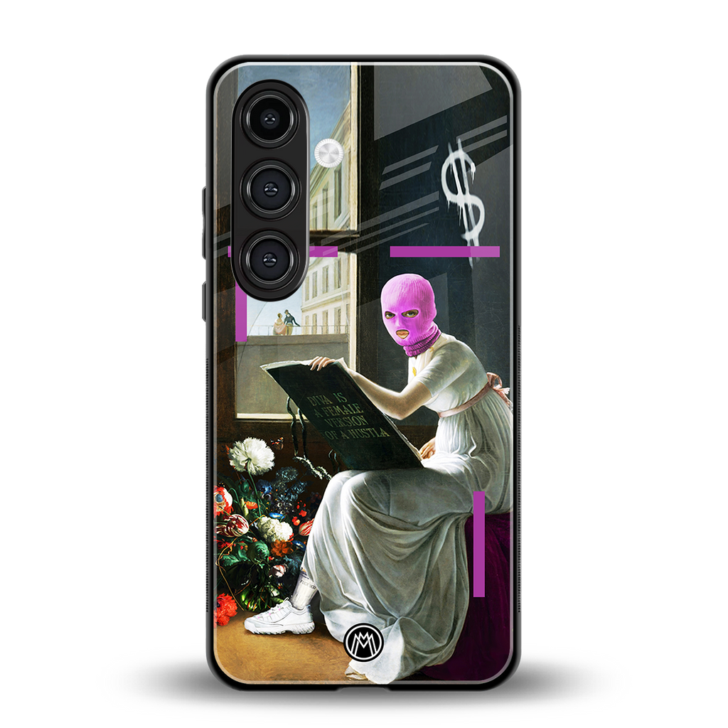 dope diva back phone cover | glass case for samsung galaxy s24 plus