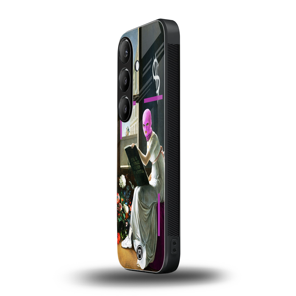 dope diva back phone cover | glass case for samsung galaxy s24 plus