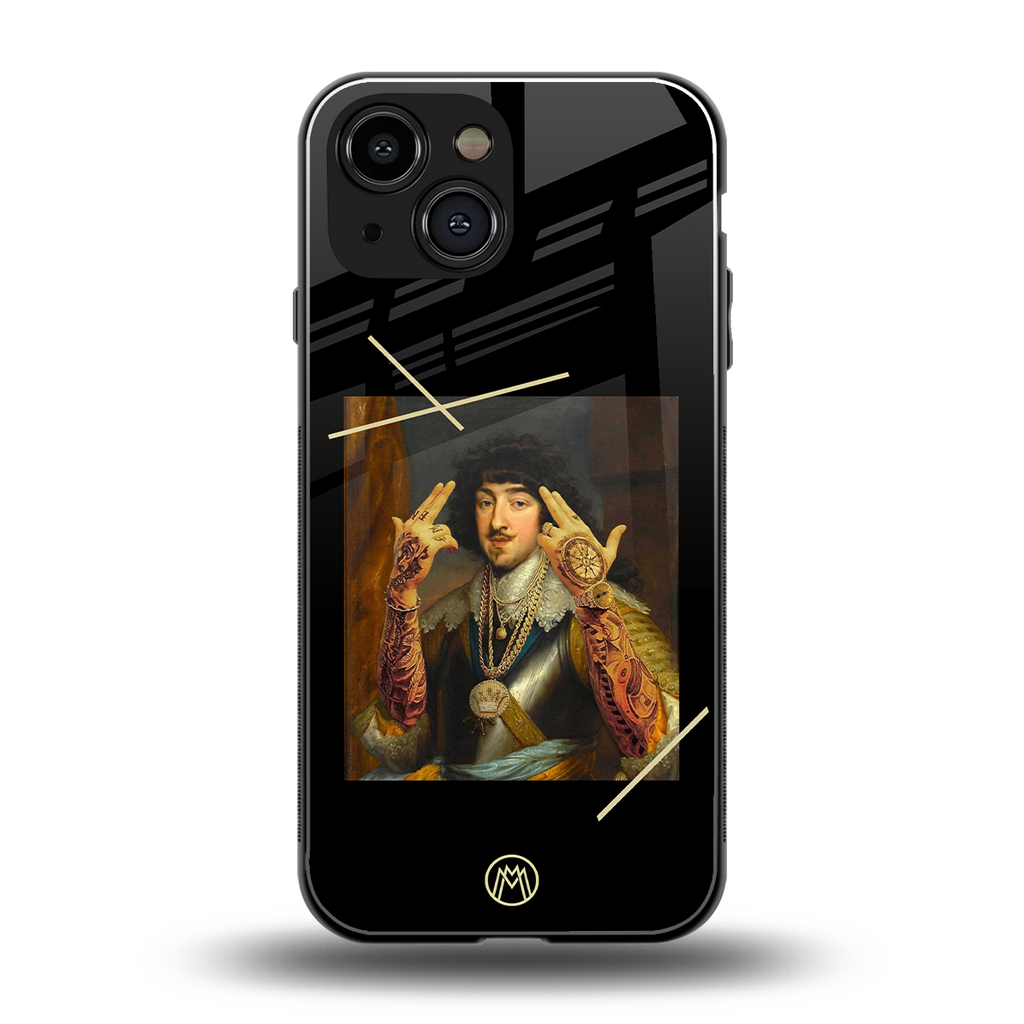 dope napoleon back phone cover | glass case for iphone 13 mini
