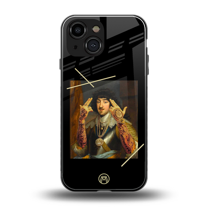 dope napoleon back phone cover | glass case for iphone 13 mini