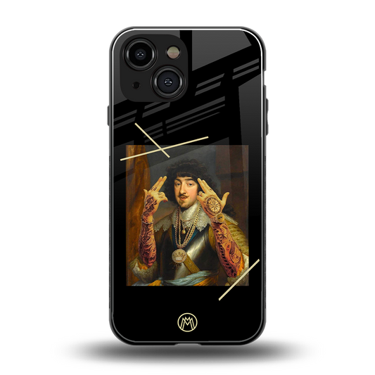 dope napoleon back phone cover | glass case for iphone 13 mini