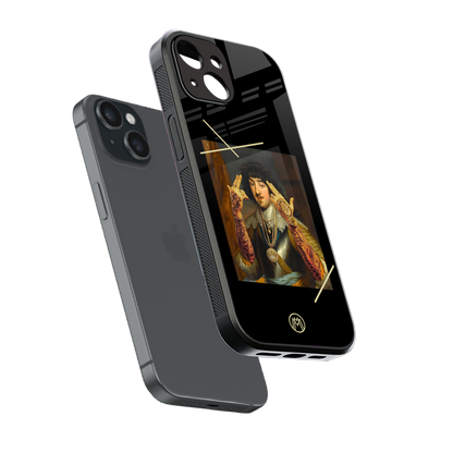 dope napoleon back phone cover | glass case for iphone 13 mini