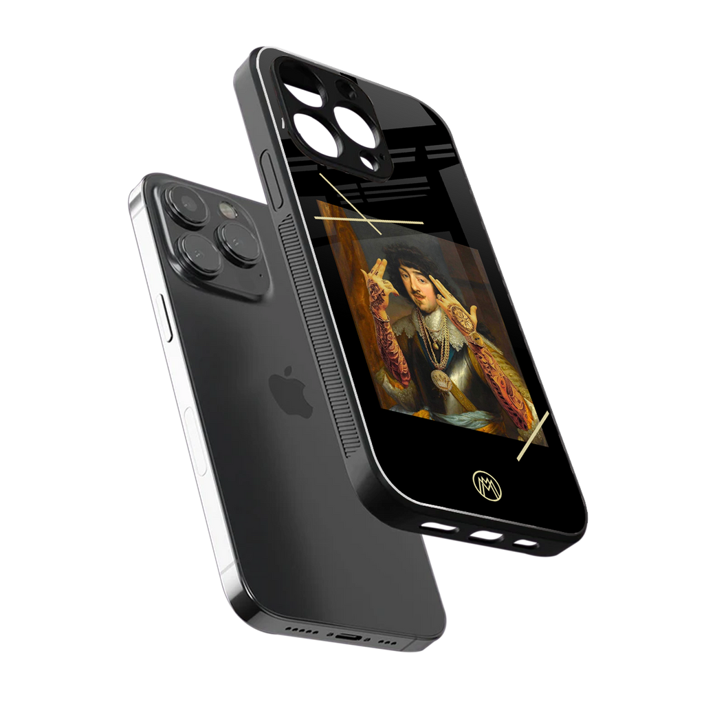 dope napoleon back phone cover | glass case for iphone 13 pro max