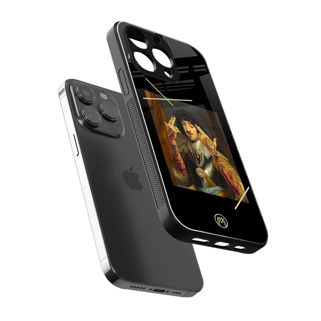 dope napoleon back phone cover | glass case for iphone 13 pro