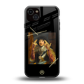 dope napoleon back phone cover | glass case for iphone 15 plus