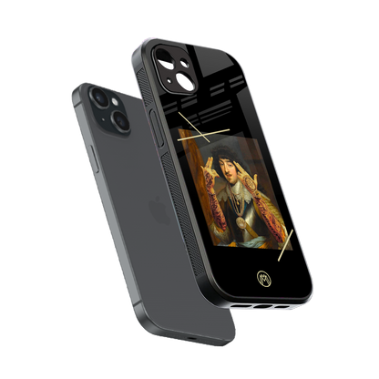 dope napoleon back phone cover | glass case for iphone 14 plus