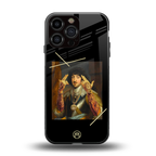 dope napoleon back phone cover | glass case for iphone 15 pro max
