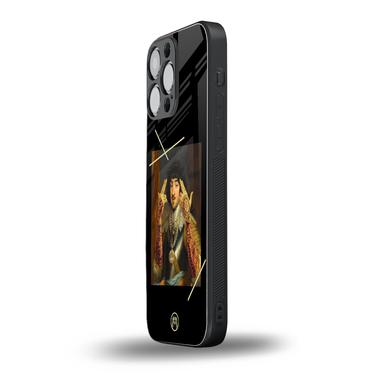 dope napoleon back phone cover | glass case for iphone 15 pro max