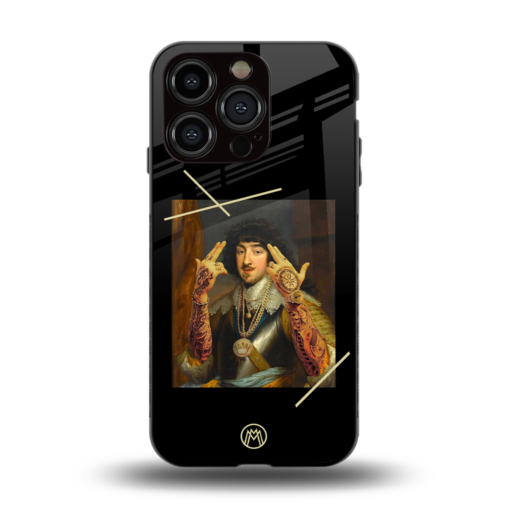 dope napoleon back phone cover | glass case for iphone 14 pro