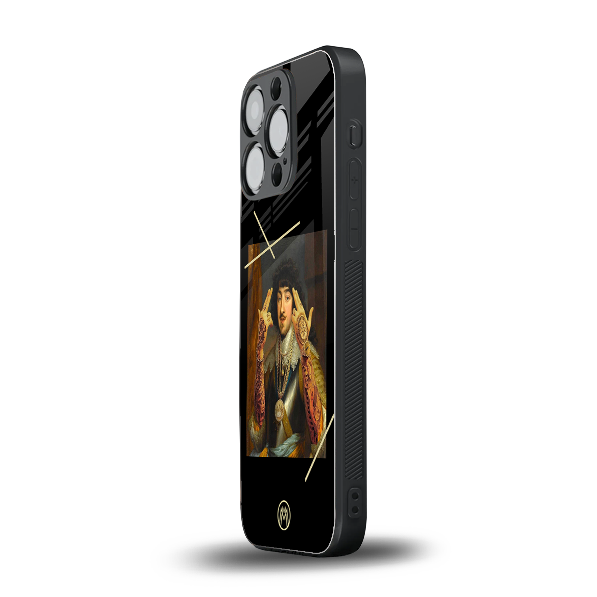 dope napoleon back phone cover | glass case for iphone 15 pro