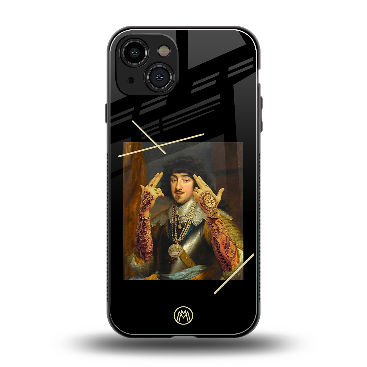 dope napoleon back phone cover | glass case for iphone 15