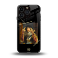 dope napoleon back phone cover | glass case for iphone 16 pro