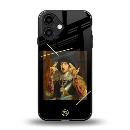 dope napoleon back phone cover | glass case for iphone 16