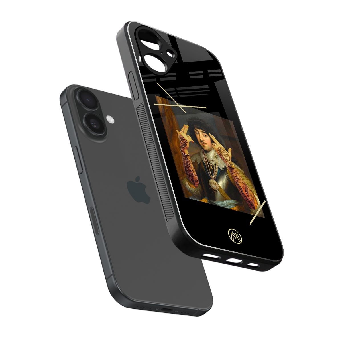 dope napoleon back phone cover | glass case for iphone 16