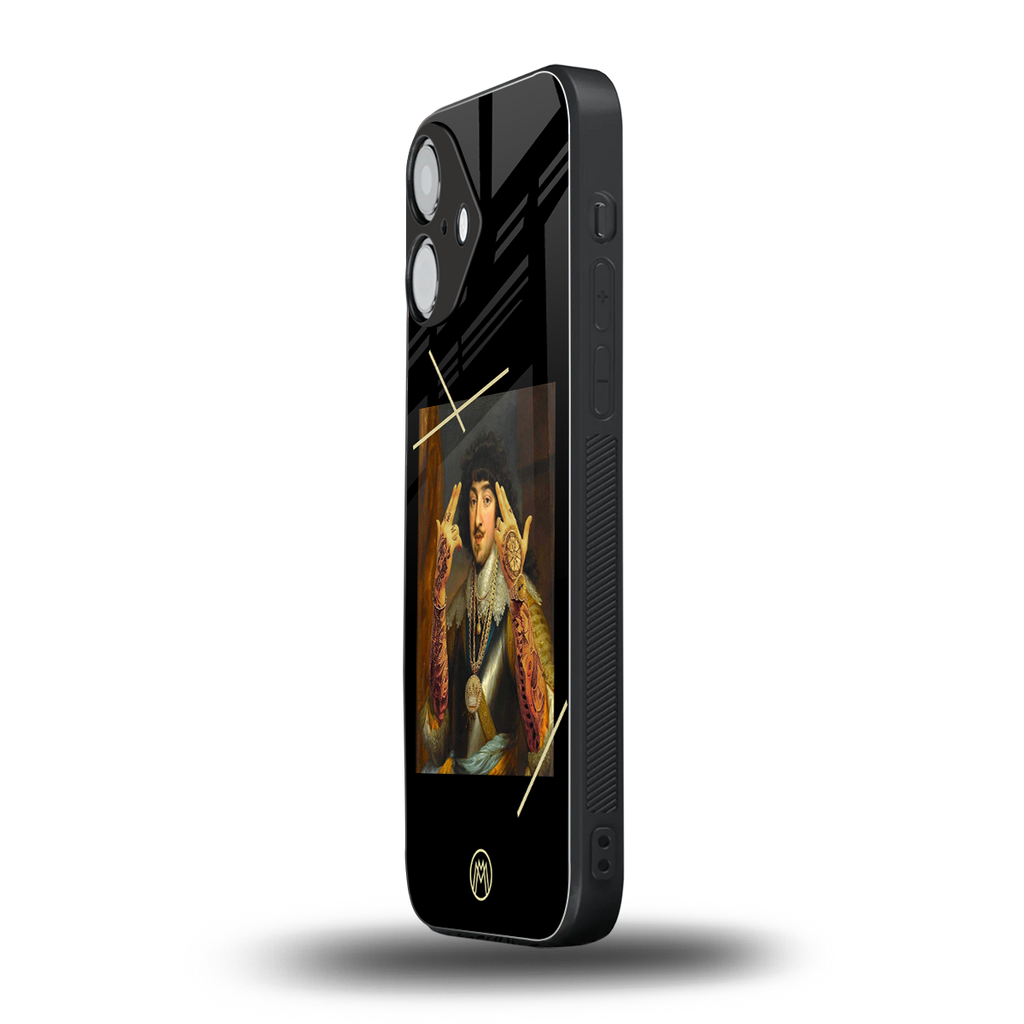 dope napoleon back phone cover | glass case for iphone 16