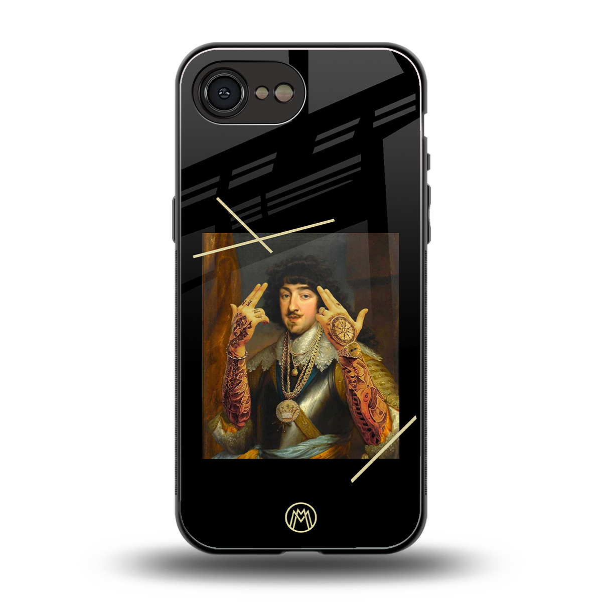 dope napoleon back phone cover | glass case for iphone 16e