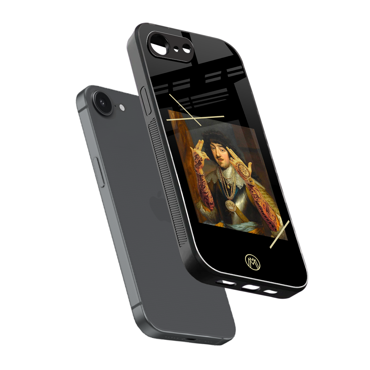 dope napoleon back phone cover | glass case for iphone 16e