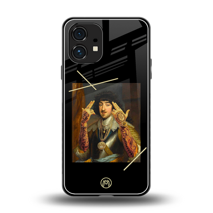 dope napoleon back phone cover | glass case for nothing phone 1