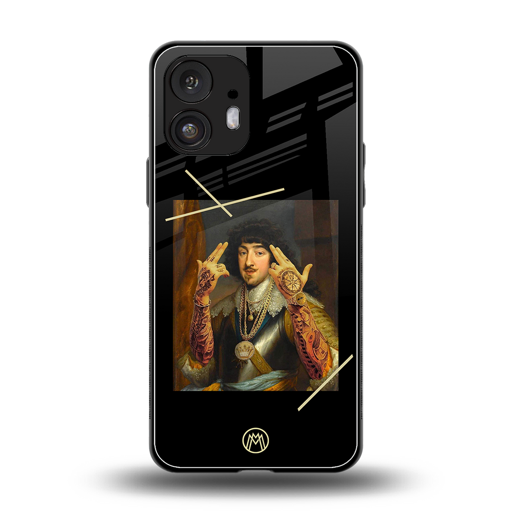 dope napoleon back phone cover | glass case for nothing phone 2
