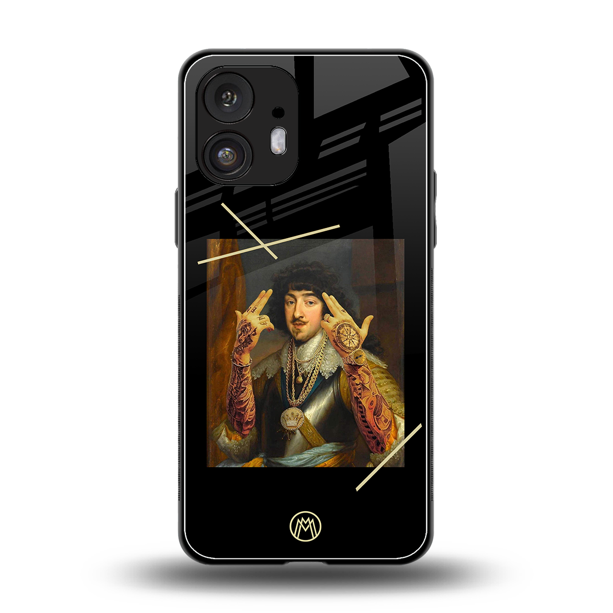 dope napoleon back phone cover | glass case for nothing phone 2