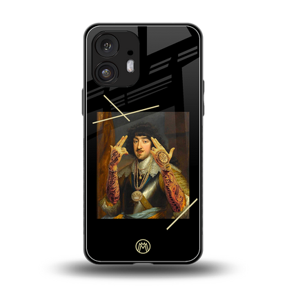 dope napoleon back phone cover | glass case for nothing phone 2