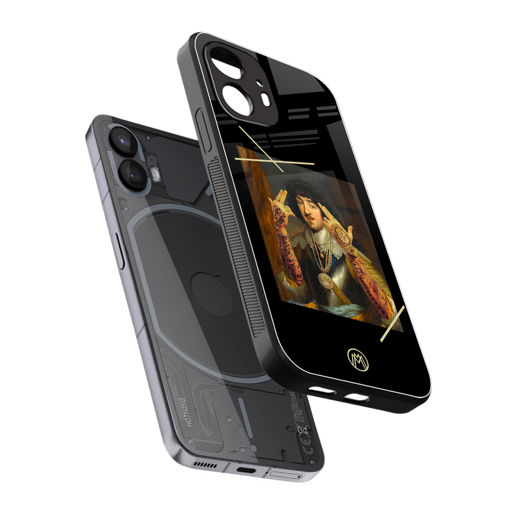 dope napoleon back phone cover | glass case for nothing phone 2
