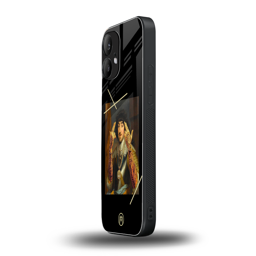 dope napoleon back phone cover | glass case for nothing phone 2