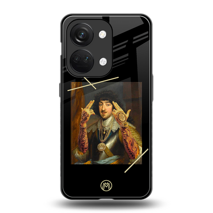 dope napoleon back phone cover | glass case for oneplus nord 3