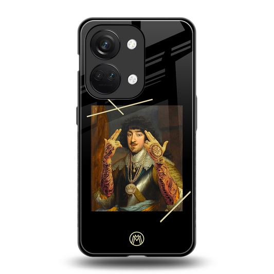 dope napoleon back phone cover | glass case for oneplus nord 3
