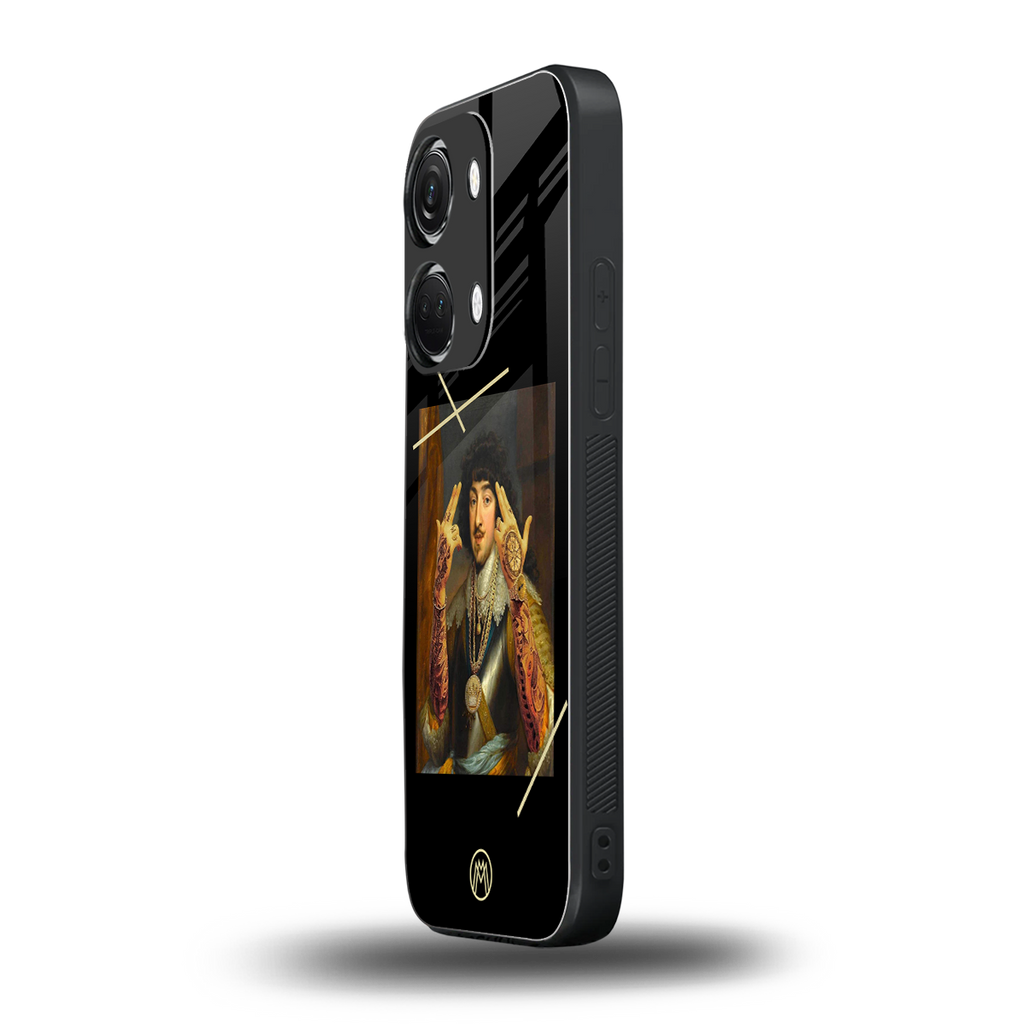 dope napoleon back phone cover | glass case for oneplus nord 3