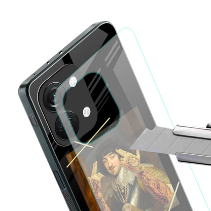 dope napoleon back phone cover | glass case for oneplus nord 3