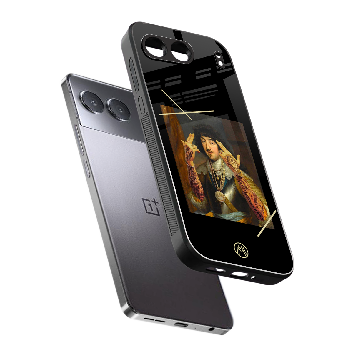 dope napoleon back phone cover | glass case for oneplus nord 4