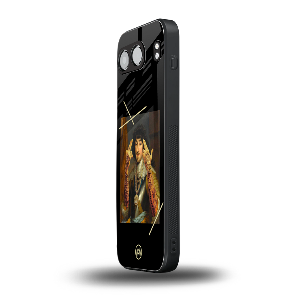 dope napoleon back phone cover | glass case for oneplus nord 4