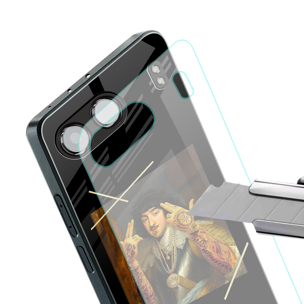 dope napoleon back phone cover | glass case for oneplus nord 4