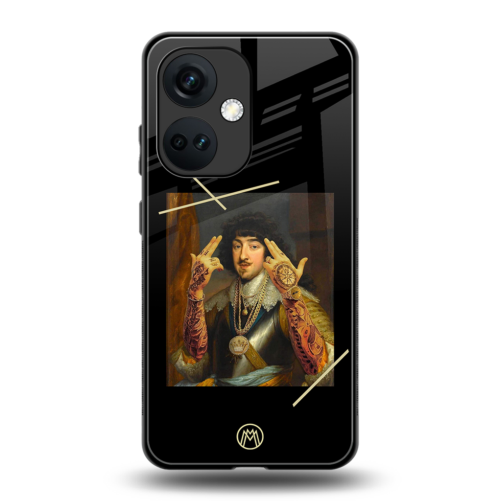dope napoleon back phone cover | glass case for oneplus nord ce 3