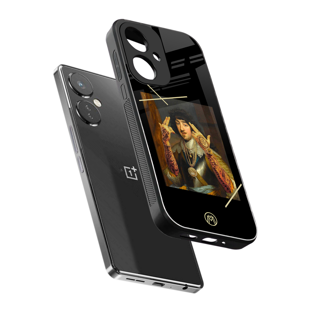 dope napoleon back phone cover | glass case for oneplus nord ce 3