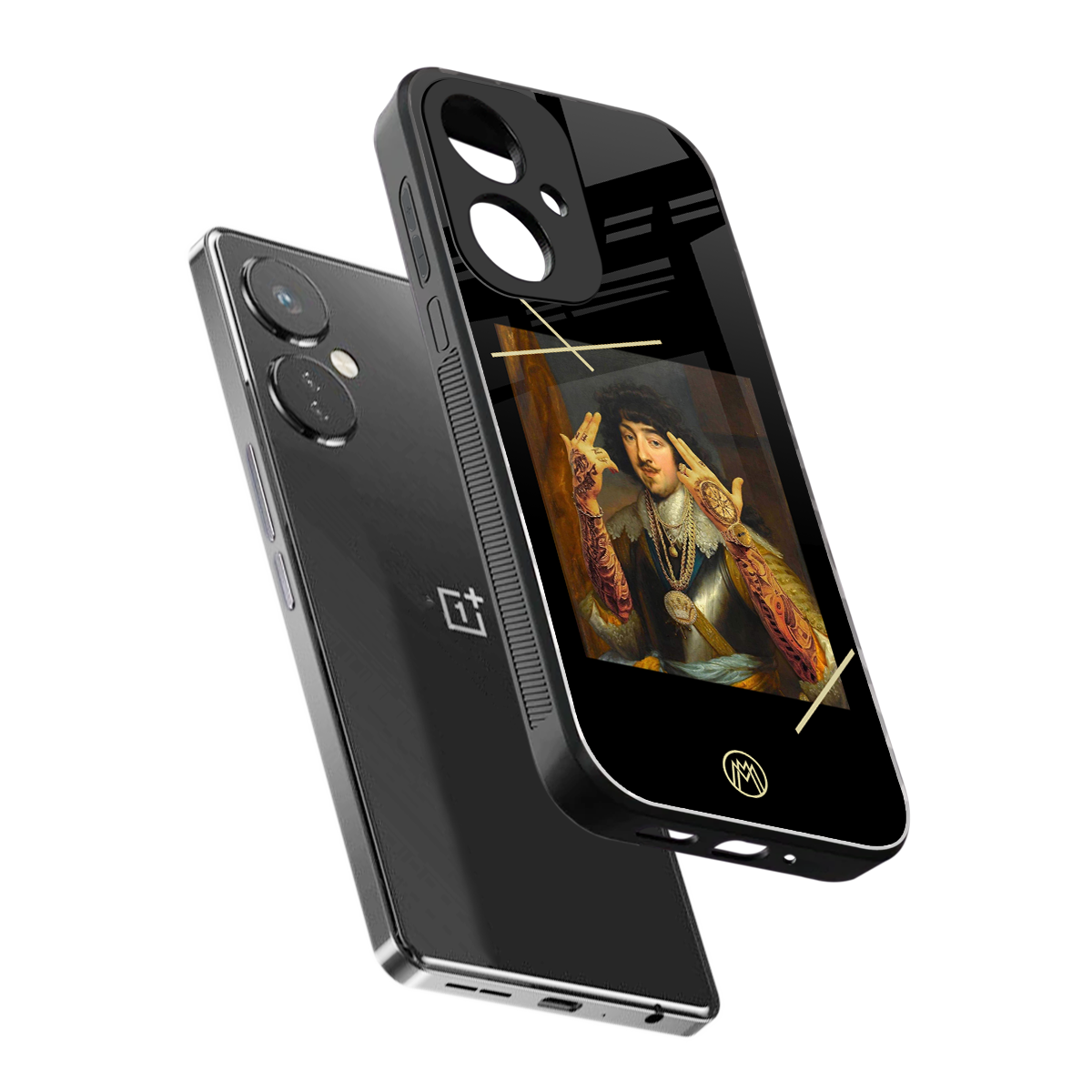 dope napoleon back phone cover | glass case for oneplus nord ce 3