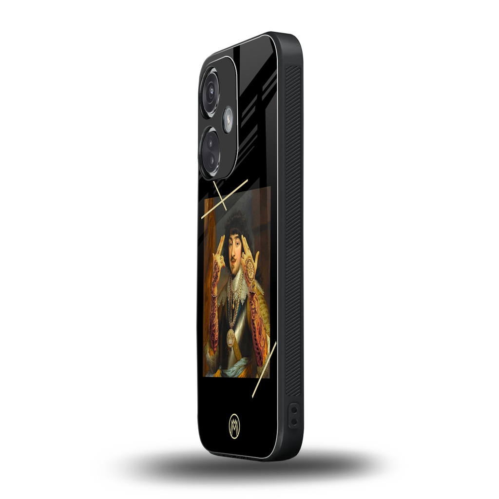 dope napoleon back phone cover | glass case for oneplus nord ce 3